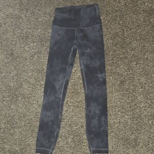 lululemon athletica Dark Tie-Dye Leggings